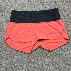 Lululemon Speed Shorts High Rise
